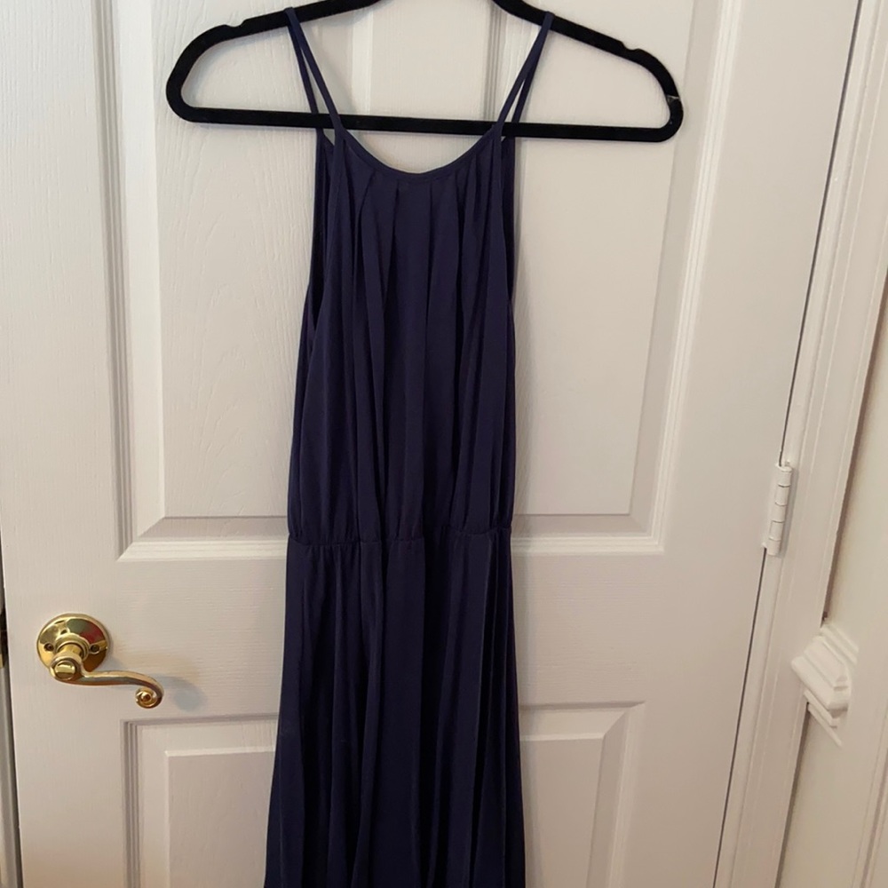 NWT Navy Francesca’s Dress L